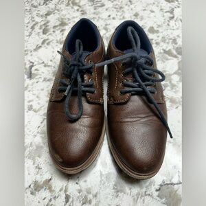 Mix No.6 Boys brown dress shoes toddler size 1